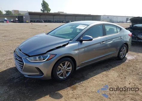 2018 Hyundai Elantra Sel из США, поврежденный, VIN KMHD84LF1JU452241